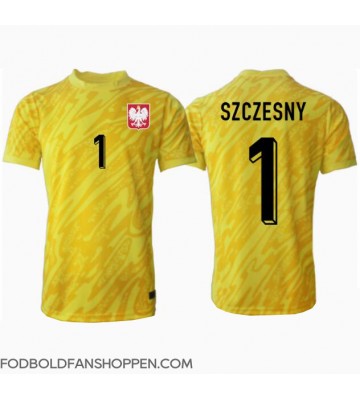 Polen Wojciech Szczesny #1 Målmand Hjemmebanetrøje EM 2024 Kortærmet